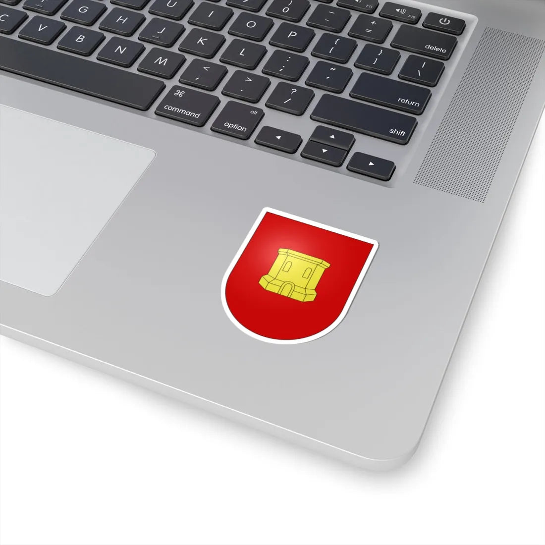 Blason Es famille Cabanas Navarre (Spain) (Coat of Arms) STICKER Vinyl Kiss-Cut Decal - The Sticker Space