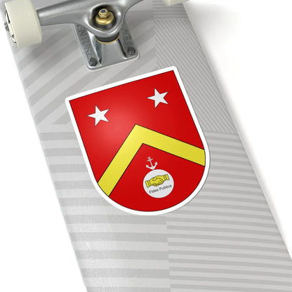 Blason Es famille Cabarrus Navarre (Spain) (Coat of Arms) STICKER Vinyl Kiss-Cut Decal - The Sticker Space