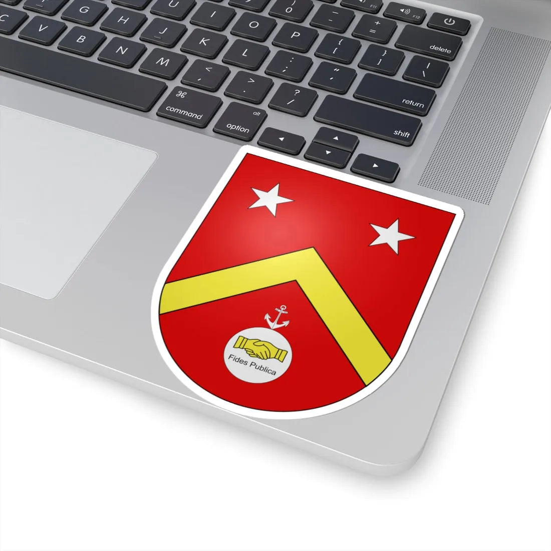 Blason Es famille Cabarrus Navarre (Spain) (Coat of Arms) STICKER Vinyl Kiss-Cut Decal - The Sticker Space