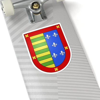 Blason Es famille Cadena Navarre (Spain) (Coat of Arms) STICKER Vinyl Kiss-Cut Decal - The Sticker Space