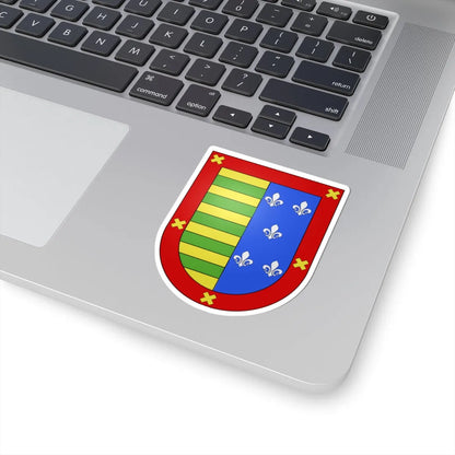 Blason Es famille Cadena Navarre (Spain) (Coat of Arms) STICKER Vinyl Kiss-Cut Decal - The Sticker Space