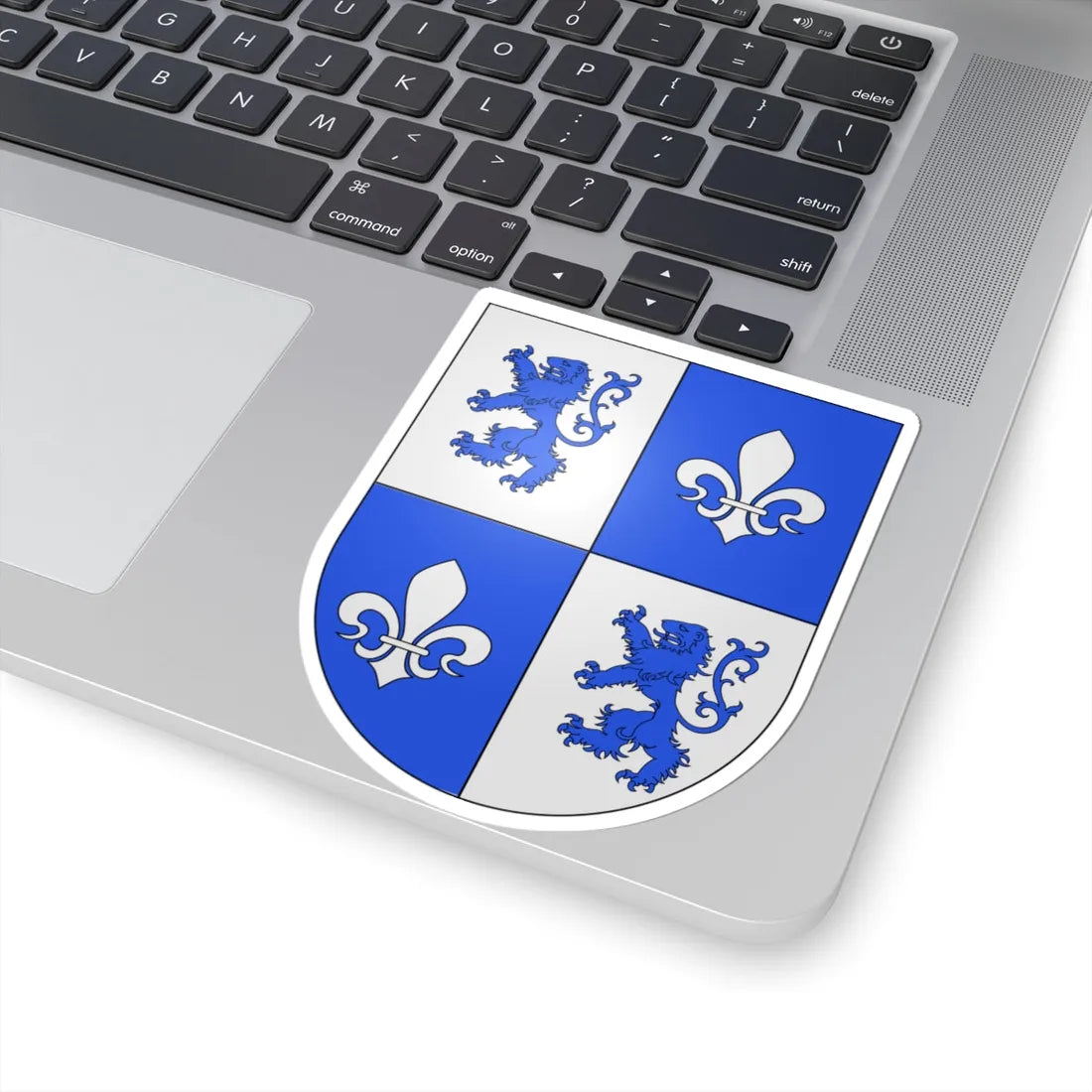 Blason Es famille Calchetas Navarre (Spain) (Coat of Arms) STICKER Vinyl Kiss-Cut Decal - The Sticker Space