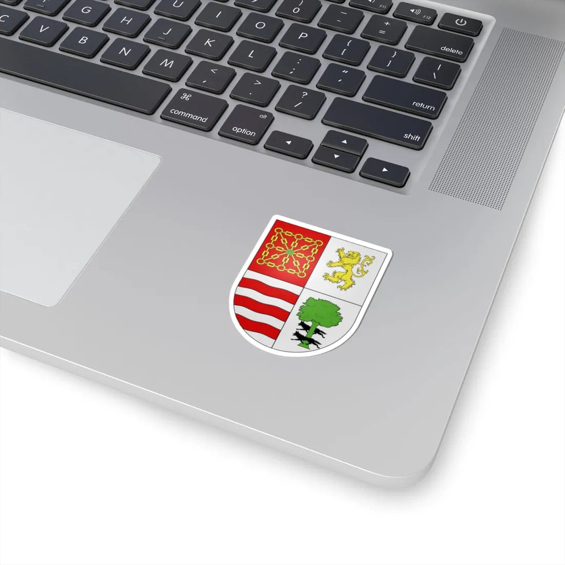 Blason Es famille Camon Navarre (Spain) (Coat of Arms) STICKER Vinyl Kiss-Cut Decal - The Sticker Space
