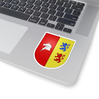 Blason Es famille Caseda Navarre (Spain) (Coat of Arms) STICKER Vinyl Kiss-Cut Decal - The Sticker Space