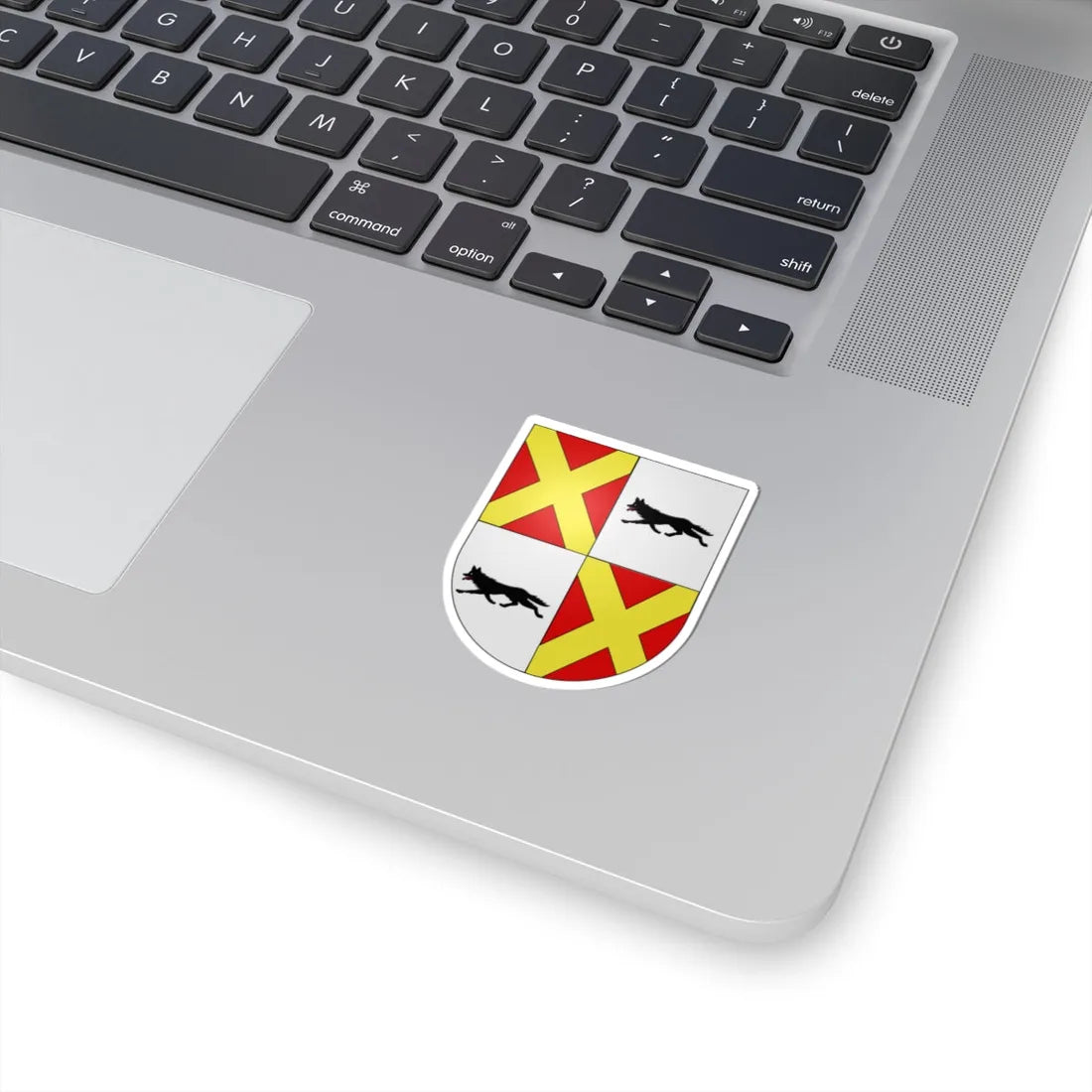 Blason Es famille Cerdan Navarre (Spain) (Coat of Arms) STICKER Vinyl Kiss-Cut Decal - The Sticker Space