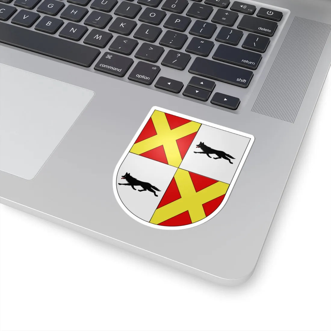 Blason Es famille Cerdan Navarre (Spain) (Coat of Arms) STICKER Vinyl Kiss-Cut Decal - The Sticker Space