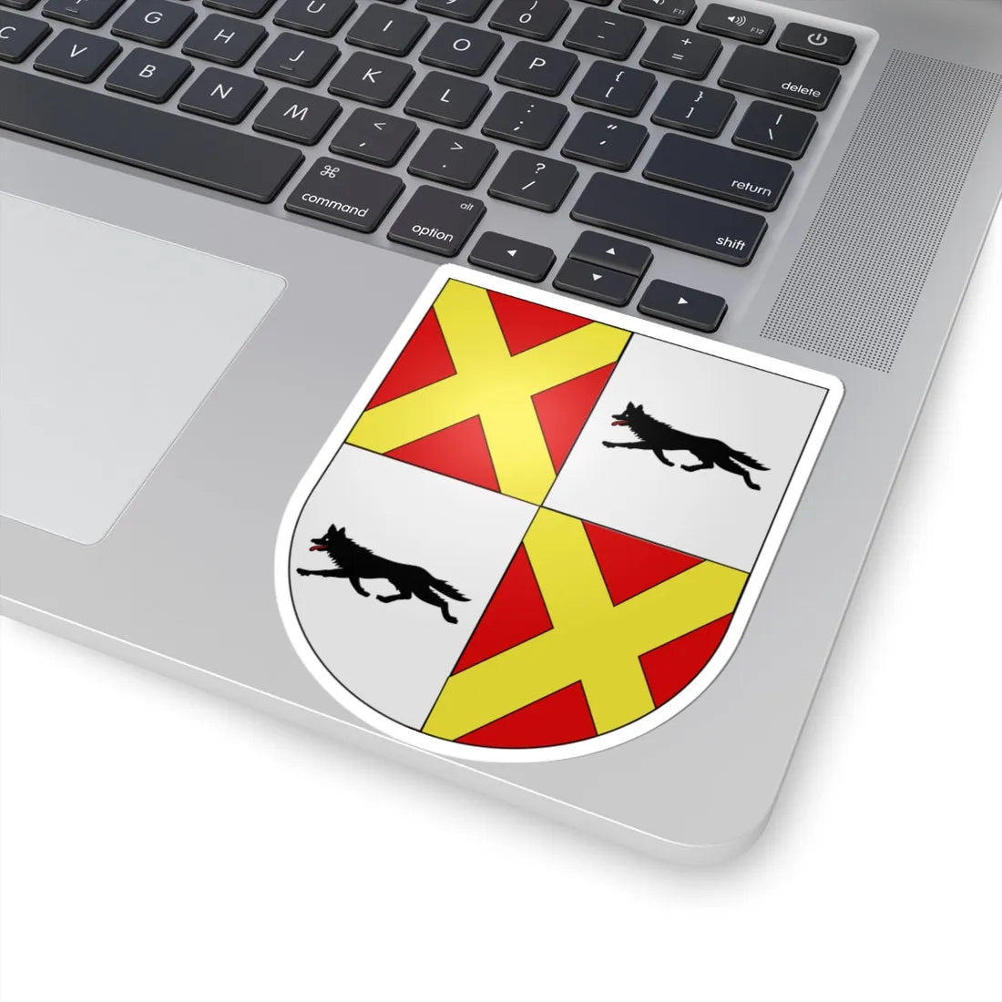 Blason Es famille Cerdan Navarre (Spain) (Coat of Arms) STICKER Vinyl Kiss-Cut Decal - The Sticker Space