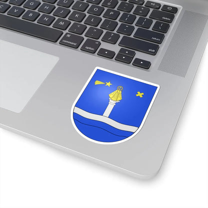 Blason Es famille Chaminade Navarre (Spain) (Coat of Arms) STICKER Vinyl Kiss-Cut Decal - The Sticker Space