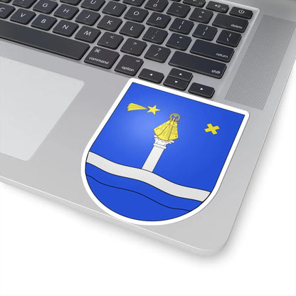 Blason Es famille Chaminade Navarre (Spain) (Coat of Arms) STICKER Vinyl Kiss-Cut Decal - The Sticker Space