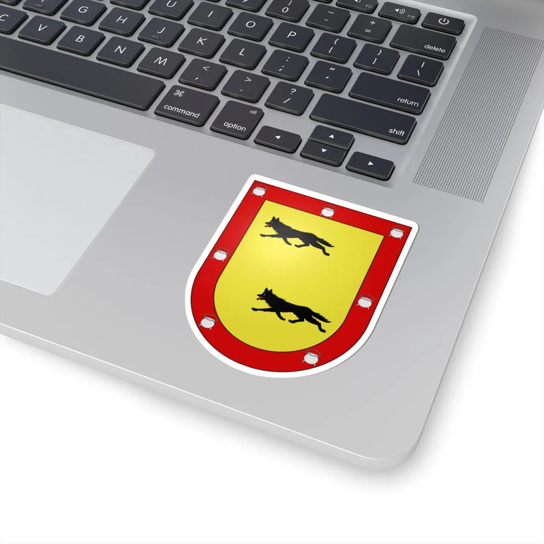 Blason Es famille Cia Navarre (Spain) (Coat of Arms) STICKER Vinyl Kiss-Cut Decal - The Sticker Space