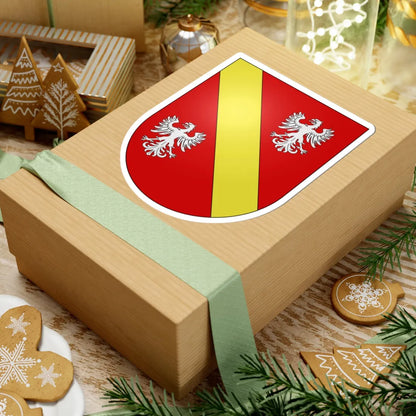 Blason Es famille Cugui Navarre (Spain) (Coat of Arms) STICKER Vinyl Kiss-Cut Decal - The Sticker Space