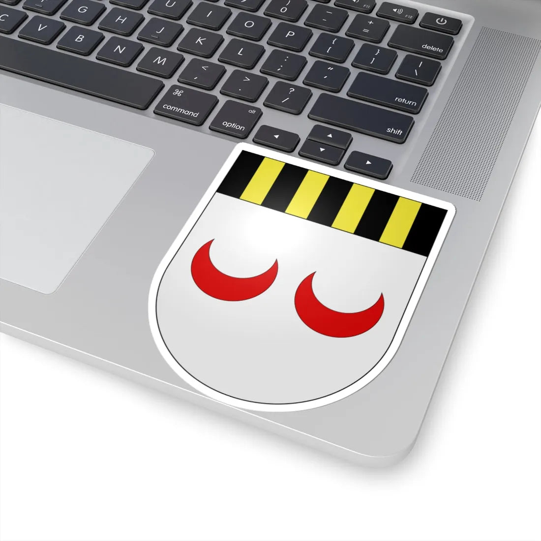Blason Es famille Del-Rio Navarre (Spain) (Coat of Arms) STICKER Vinyl Kiss-Cut Decal - The Sticker Space