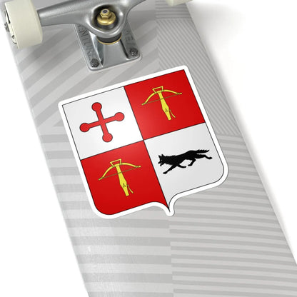 Blason Es famille Donguillen Navarre (Spain) (Coat of Arms) STICKER Vinyl Kiss-Cut Decal - The Sticker Space
