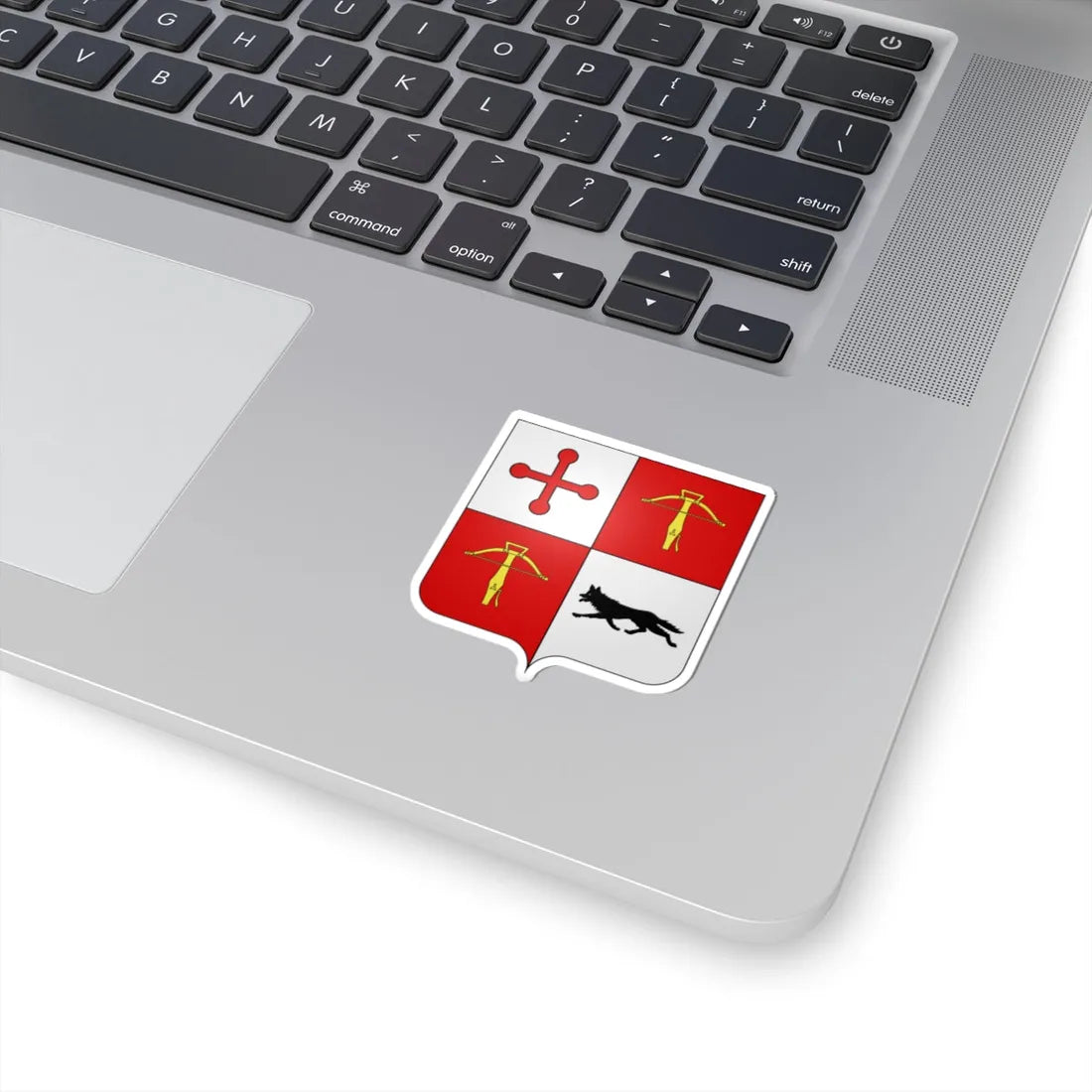 Blason Es famille Donguillen Navarre (Spain) (Coat of Arms) STICKER Vinyl Kiss-Cut Decal - The Sticker Space