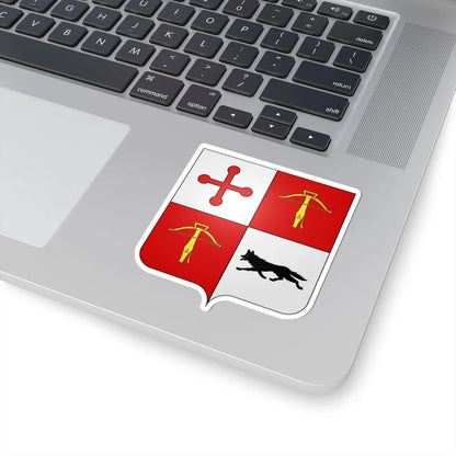 Blason Es famille Donguillen Navarre (Spain) (Coat of Arms) STICKER Vinyl Kiss-Cut Decal - The Sticker Space
