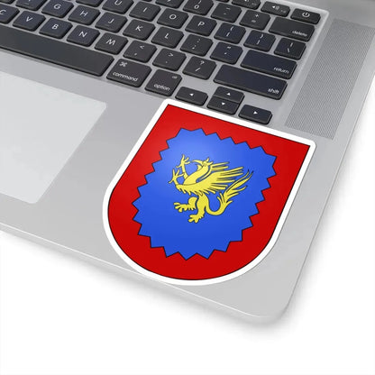 Blason Es famille Ebazquin Navarre (Spain) (Coat of Arms) STICKER Vinyl Kiss-Cut Decal - The Sticker Space