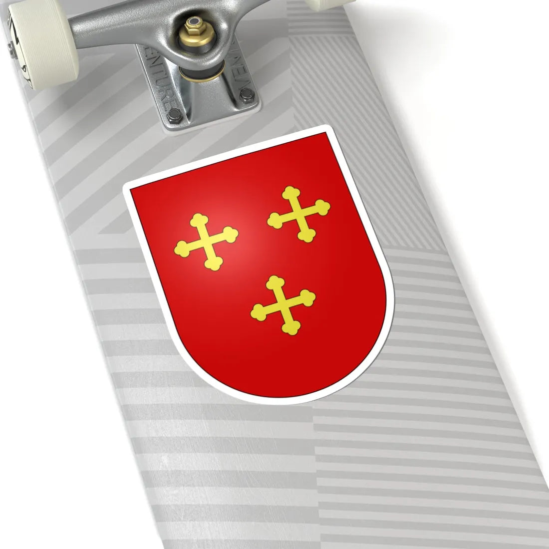 Blason Es famille Ecay Navarre (Spain) (Coat of Arms) STICKER Vinyl Kiss-Cut Decal - The Sticker Space