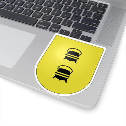 Blason Es famille Echalaz Navarre (Spain) (Coat of Arms) STICKER Vinyl Kiss-Cut Decal - The Sticker Space