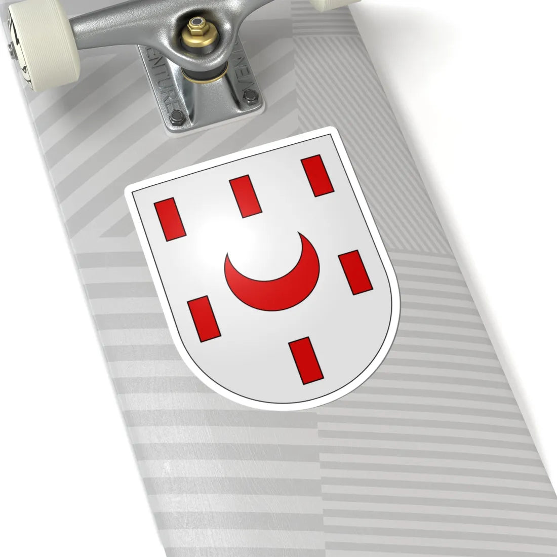 Blason Es famille Echaurri Navarre (Spain) (Coat of Arms) STICKER Vinyl Kiss-Cut Decal - The Sticker Space