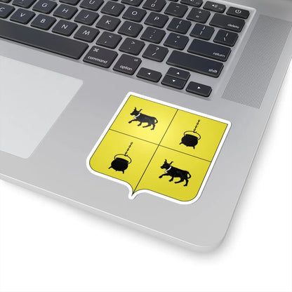 Blason Es famille Eguia Navarre (Spain) (Coat of Arms) STICKER Vinyl Kiss-Cut Decal - The Sticker Space