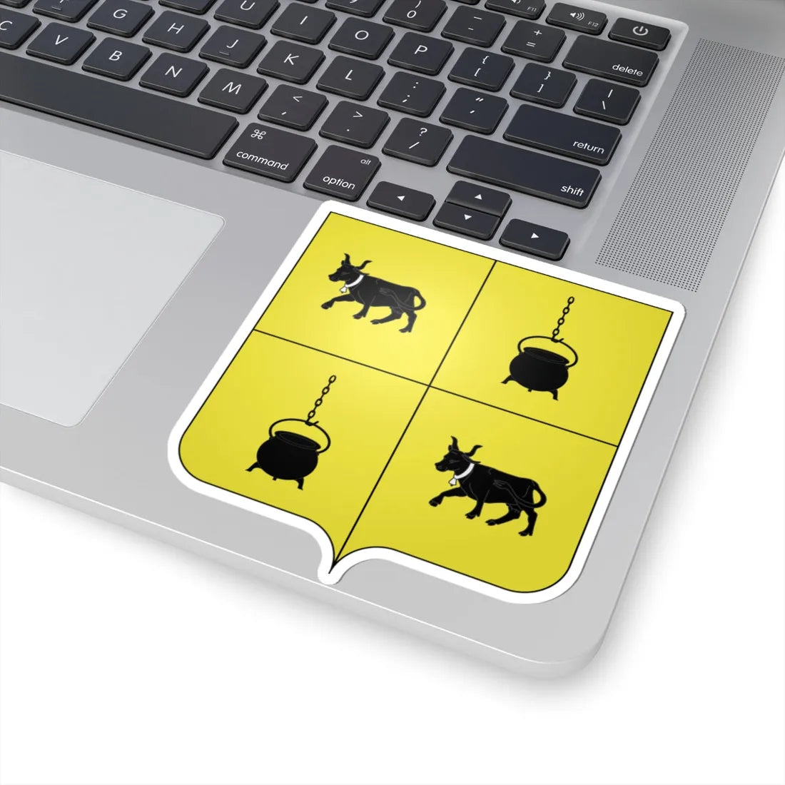 Blason Es famille Eguia Navarre (Spain) (Coat of Arms) STICKER Vinyl Kiss-Cut Decal - The Sticker Space