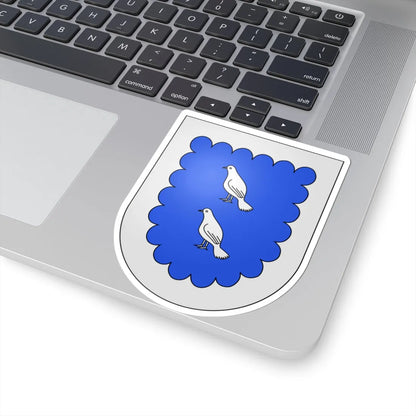 Blason Es famille Elcano Navarre (Spain) (Coat of Arms) STICKER Vinyl Kiss-Cut Decal - The Sticker Space