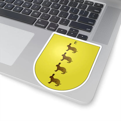 Blason Es famille Erbiti Navarre (Spain) (Coat of Arms) STICKER Vinyl Kiss-Cut Decal - The Sticker Space