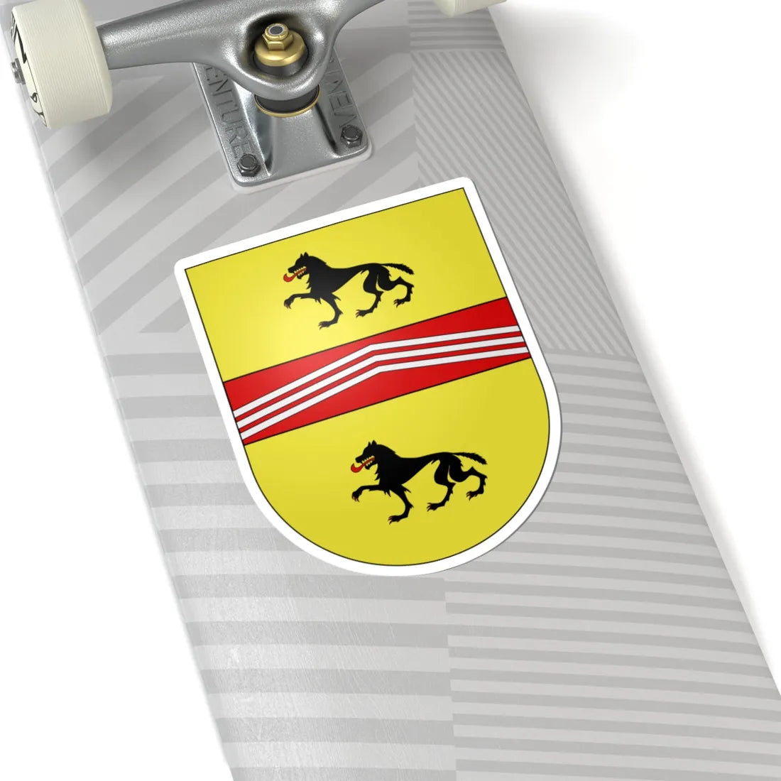 Blason Es famille Erdara Navarre (Spain) (Coat of Arms) STICKER Vinyl Kiss-Cut Decal - The Sticker Space