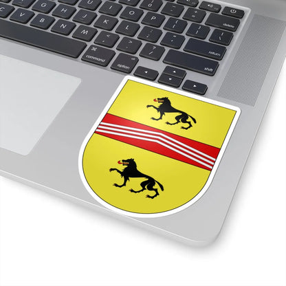 Blason Es famille Erdara Navarre (Spain) (Coat of Arms) STICKER Vinyl Kiss-Cut Decal - The Sticker Space