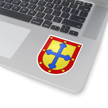 Blason Es famille Esain Navarre (Spain) (Coat of Arms) STICKER Vinyl Kiss-Cut Decal - The Sticker Space