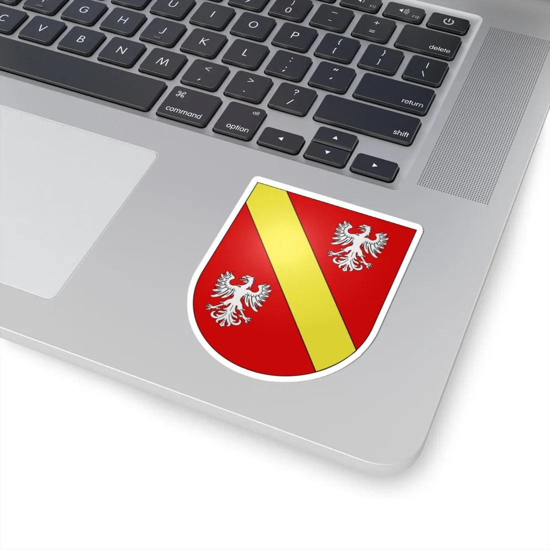 Blason Es famille Eugui Navarre (Spain) (Coat of Arms) STICKER Vinyl Kiss-Cut Decal - The Sticker Space