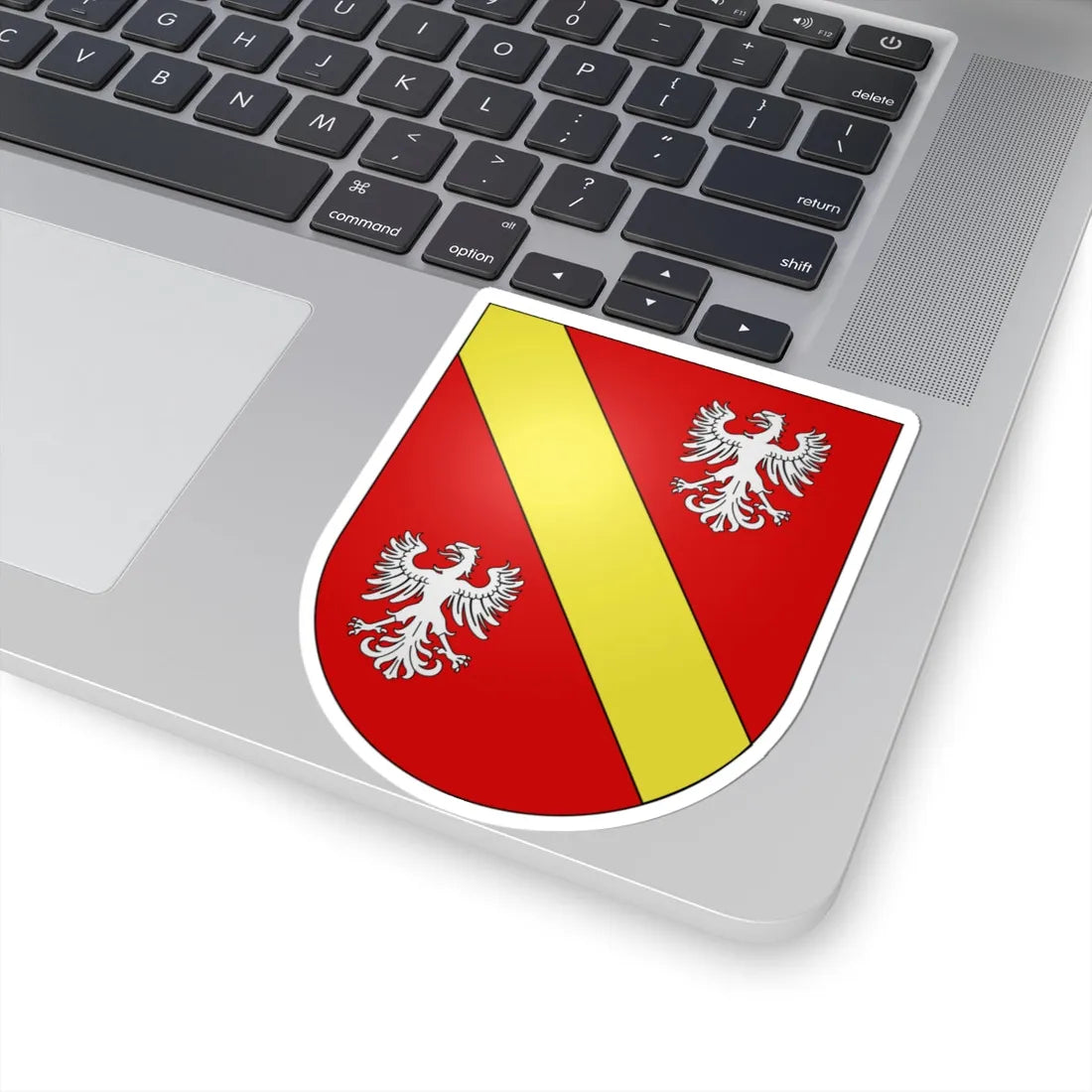 Blason Es famille Eugui Navarre (Spain) (Coat of Arms) STICKER Vinyl Kiss-Cut Decal - The Sticker Space