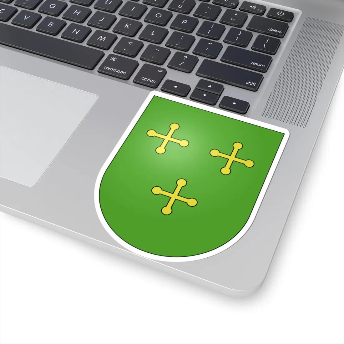 Blason Es famille Ezcay Navarre (Spain) (Coat of Arms) STICKER Vinyl Kiss-Cut Decal - The Sticker Space