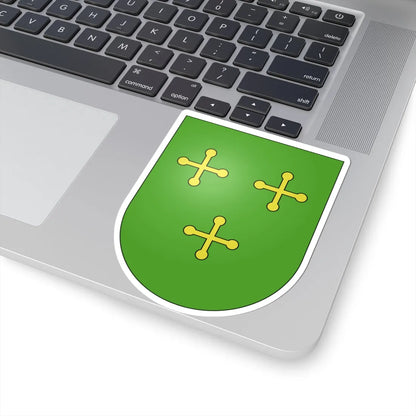 Blason Es famille Ezcay Navarre (Spain) (Coat of Arms) STICKER Vinyl Kiss-Cut Decal - The Sticker Space
