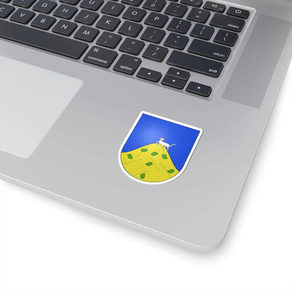 Blason Es famille Falces Navarre (Spain) (Coat of Arms) STICKER Vinyl Kiss-Cut Decal - The Sticker Space