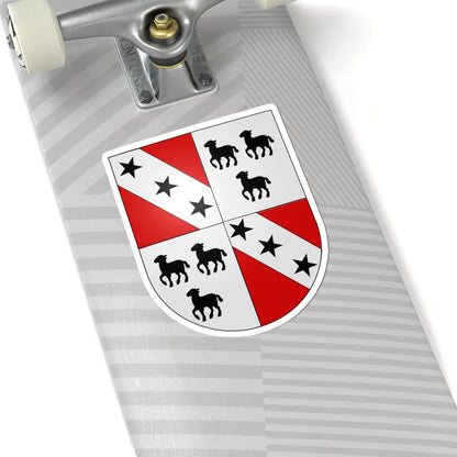 Blason Es famille Galar Navarre (Spain) (Coat of Arms) STICKER Vinyl Kiss-Cut Decal - The Sticker Space