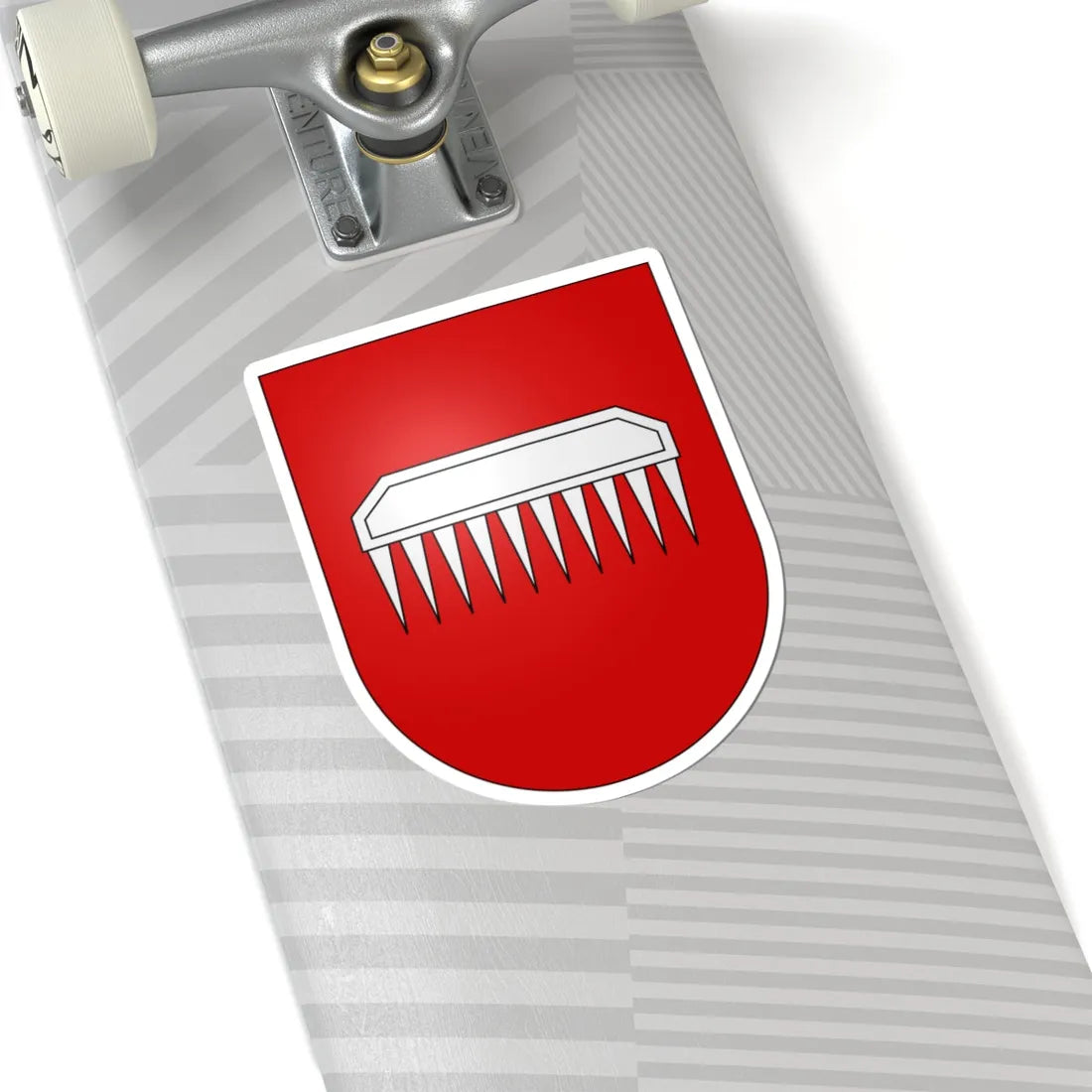Blason Es famille Grocin Navarre (Spain) (Coat of Arms) STICKER Vinyl Kiss-Cut Decal - The Sticker Space
