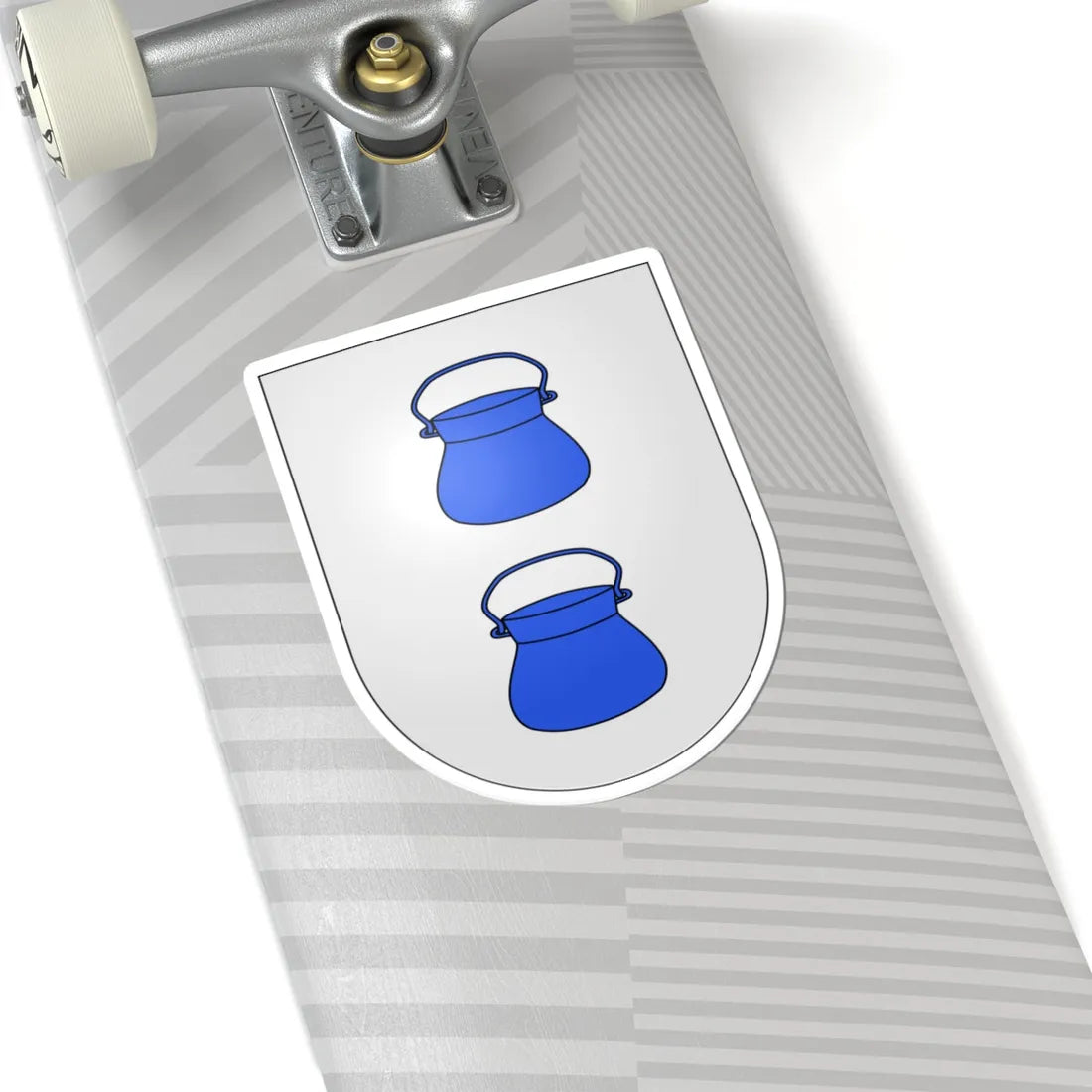Blason Es famille Hae Navarre (Spain) (Coat of Arms) STICKER Vinyl Kiss-Cut Decal - The Sticker Space