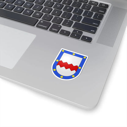 Blason Es famille Ibiricu Navarre (Spain) (Coat of Arms) STICKER Vinyl Kiss-Cut Decal - The Sticker Space