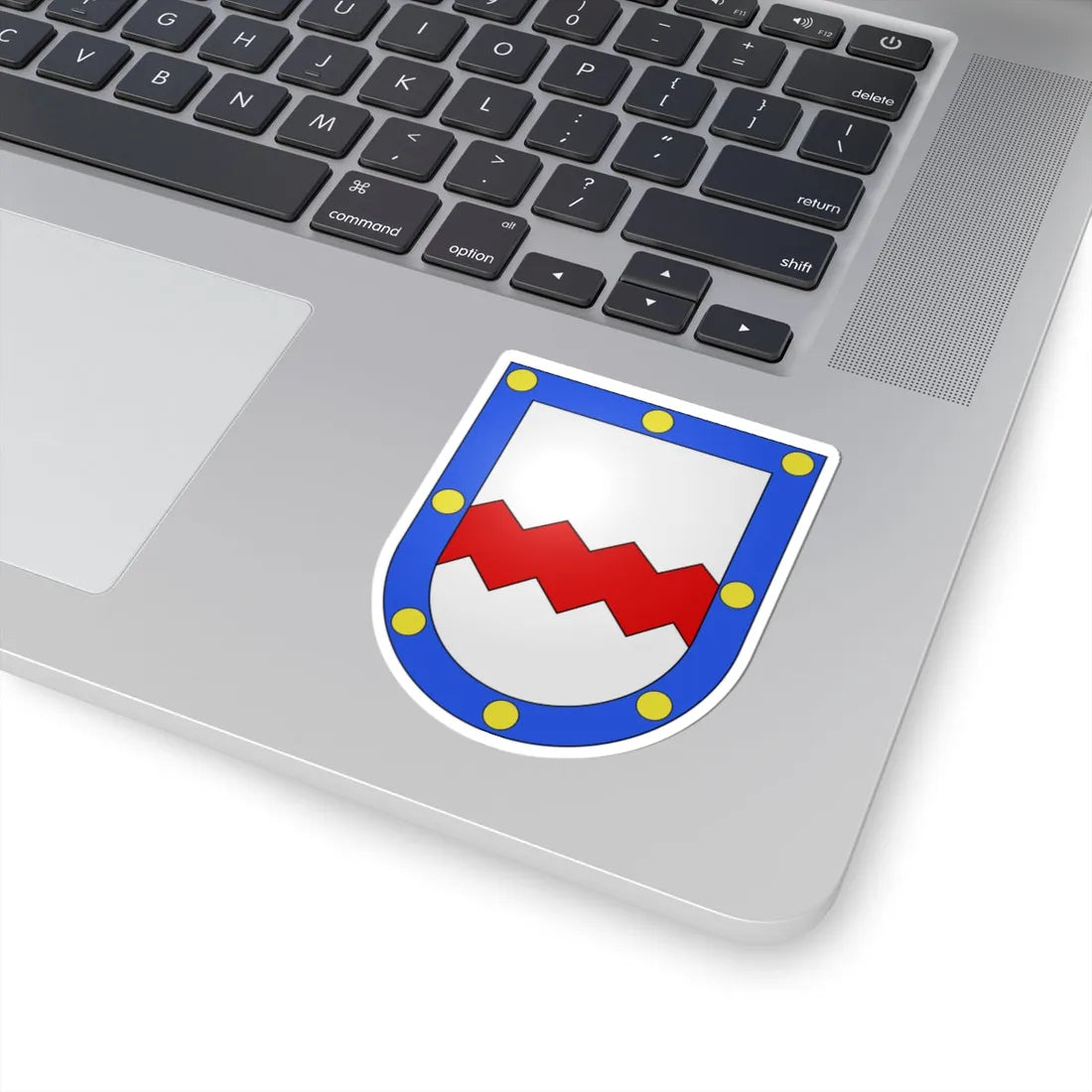 Blason Es famille Ibiricu Navarre (Spain) (Coat of Arms) STICKER Vinyl Kiss-Cut Decal - The Sticker Space