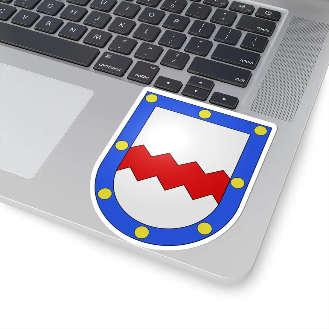 Blason Es famille Ibiricu Navarre (Spain) (Coat of Arms) STICKER Vinyl Kiss-Cut Decal - The Sticker Space
