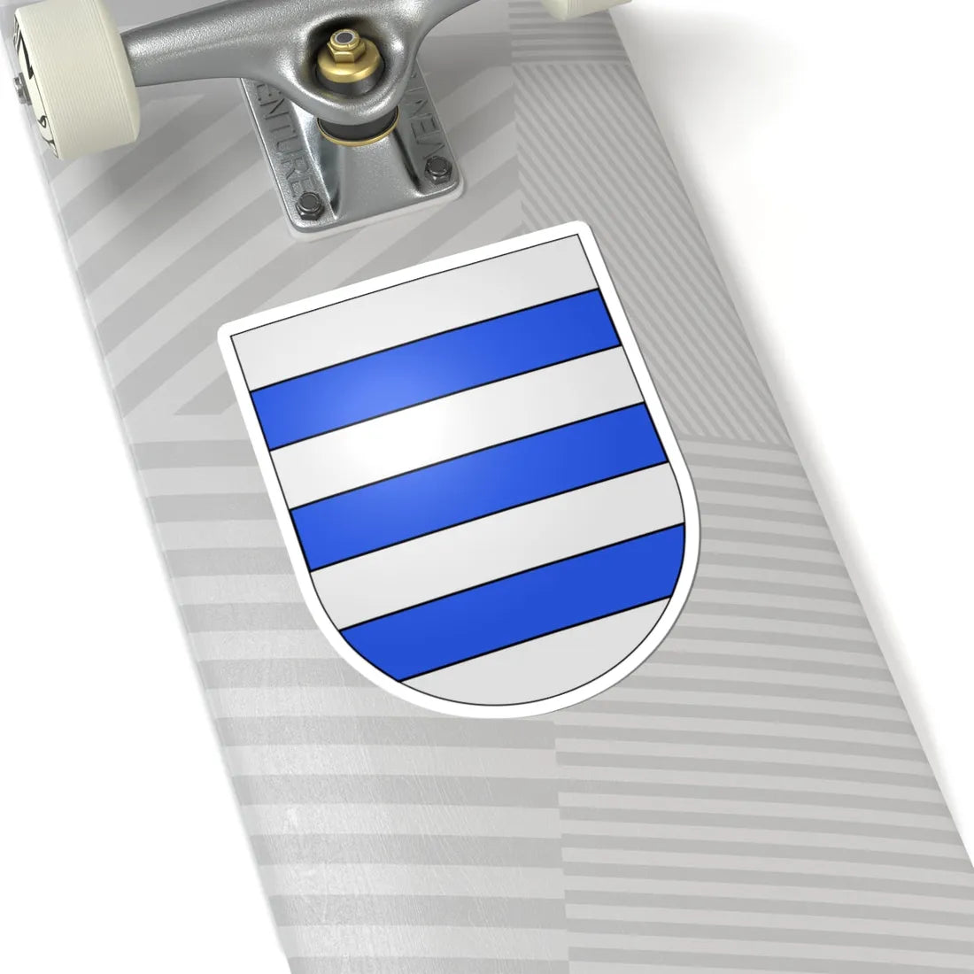 Blason Es famille Idoate Navarre (Spain) (Coat of Arms) STICKER Vinyl Kiss-Cut Decal - The Sticker Space
