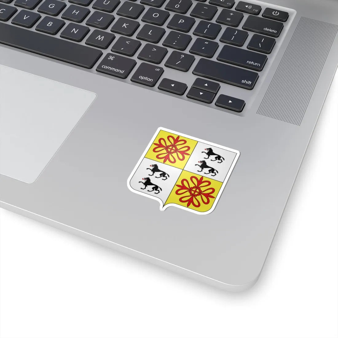 Blason Es famille Iguiniz Guipuscoa (Spain) (Coat of Arms) STICKER Vinyl Kiss-Cut Decal - The Sticker Space