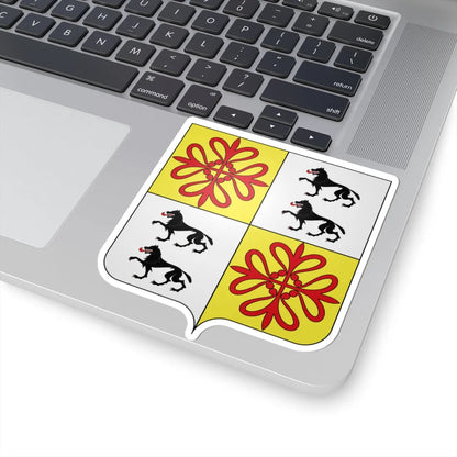 Blason Es famille Iguiniz Guipuscoa (Spain) (Coat of Arms) STICKER Vinyl Kiss-Cut Decal - The Sticker Space