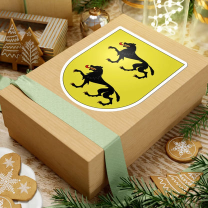 Blason Es famille Iracheta Navarre (Spain) (Coat of Arms) STICKER Vinyl Kiss-Cut Decal - The Sticker Space