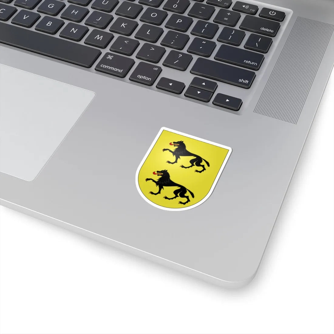 Blason Es famille Iracheta Navarre (Spain) (Coat of Arms) STICKER Vinyl Kiss-Cut Decal - The Sticker Space