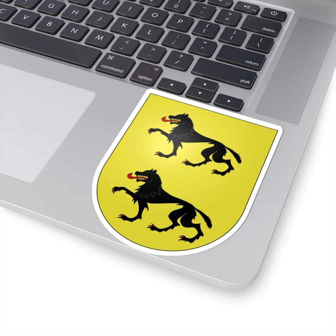 Blason Es famille Iracheta Navarre (Spain) (Coat of Arms) STICKER Vinyl Kiss-Cut Decal - The Sticker Space