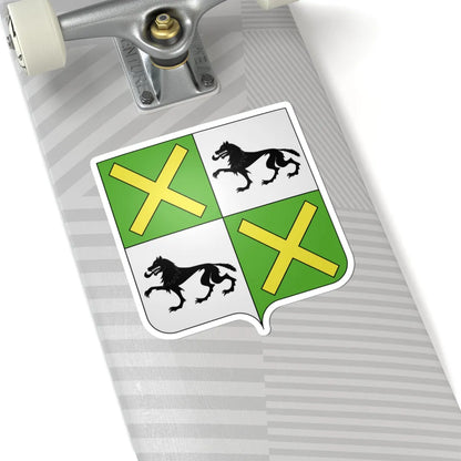 Blason Es famille Iriso Navarre (Spain) (Coat of Arms) STICKER Vinyl Kiss-Cut Decal - The Sticker Space