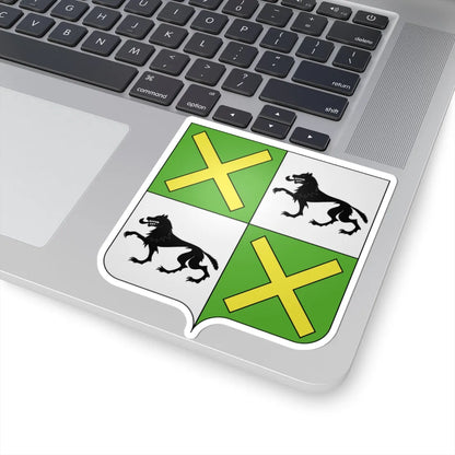 Blason Es famille Iriso Navarre (Spain) (Coat of Arms) STICKER Vinyl Kiss-Cut Decal - The Sticker Space