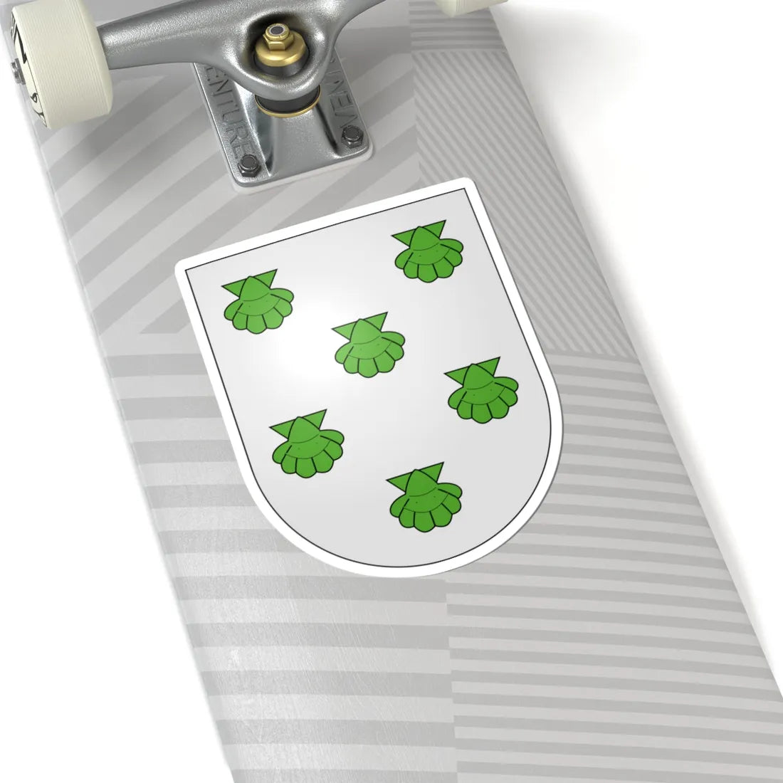 Blason Es famille Jabaritz Navarre (Spain) (Coat of Arms) STICKER Vinyl Kiss-Cut Decal - The Sticker Space